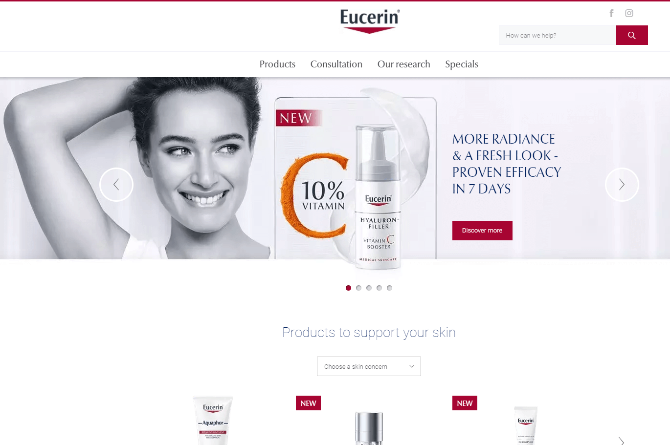Eucerin官网 德国百年药妆品牌Eucerin优色林 德国最值得购买的护肤产品
